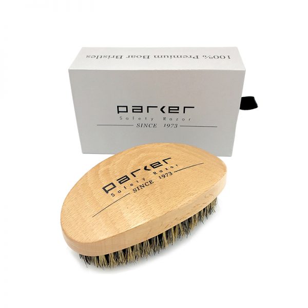 Parker 100% Boar Bristle Beard & Hair Brush