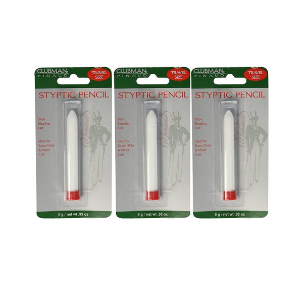 Clubman Pinaud Styptic Pencil - 3 pack