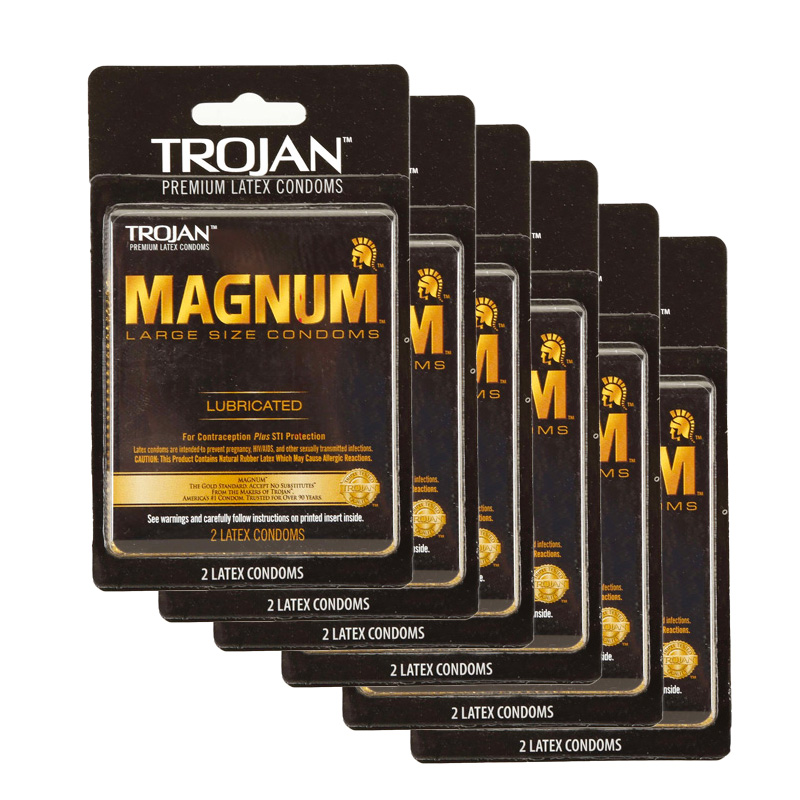 Trojan - Magnum Condoms - 12 Count - Rooster Essentials