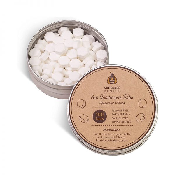SuperBee Dentos Eco Toothpaste Tabs - 100 Tabs