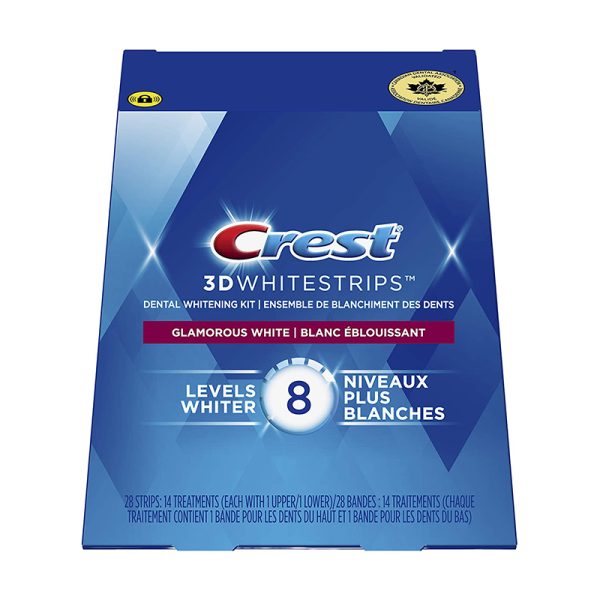 Crest 3D Whitestrips Glamorous White 28 Strips - 14 Treatments